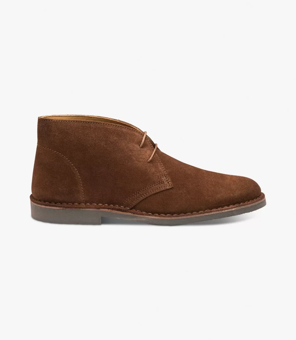 LOAKE Sahara Desert Boot - Brown Suede