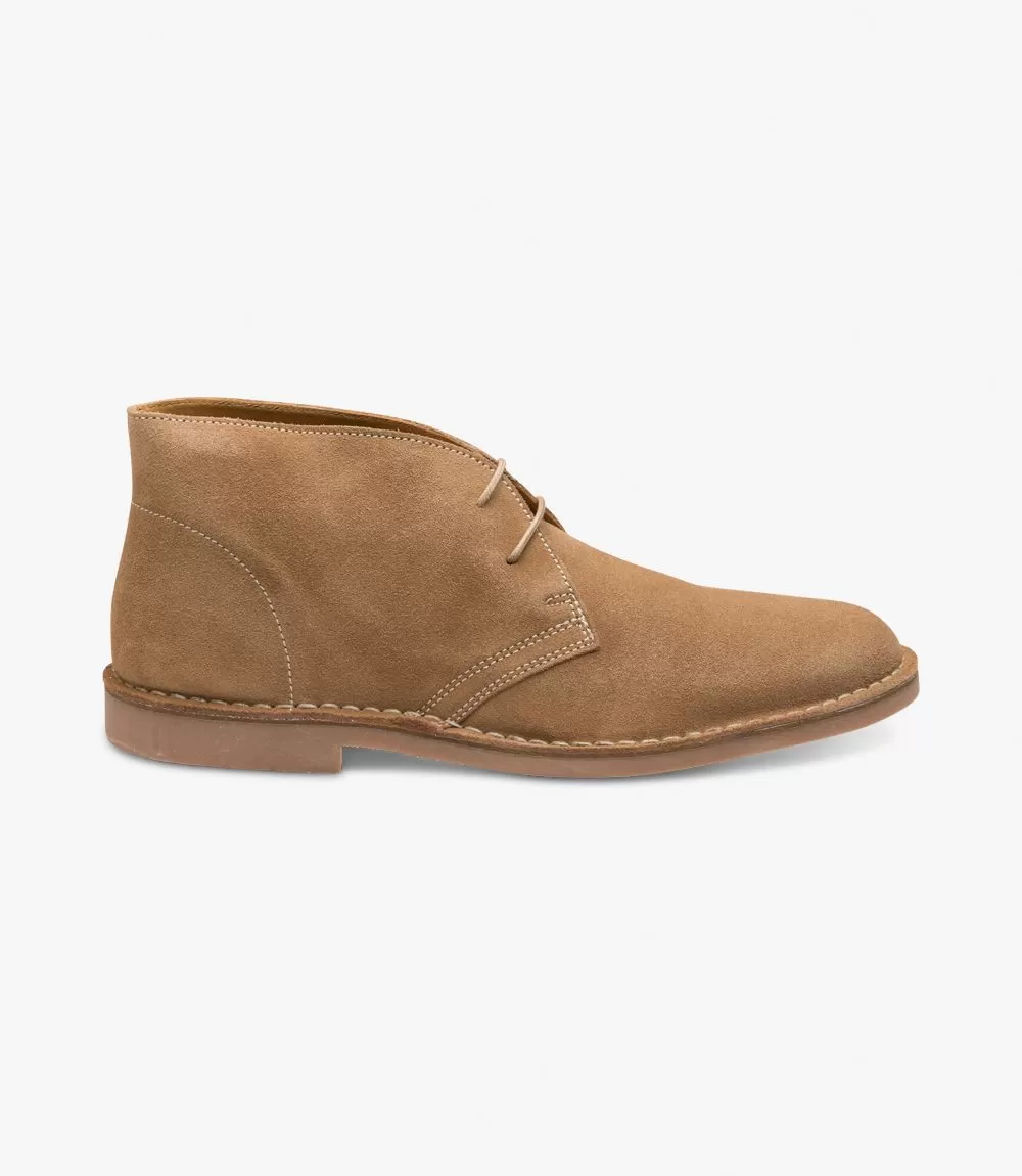 LOAKE Sahara Desert Boot - Tan Suede