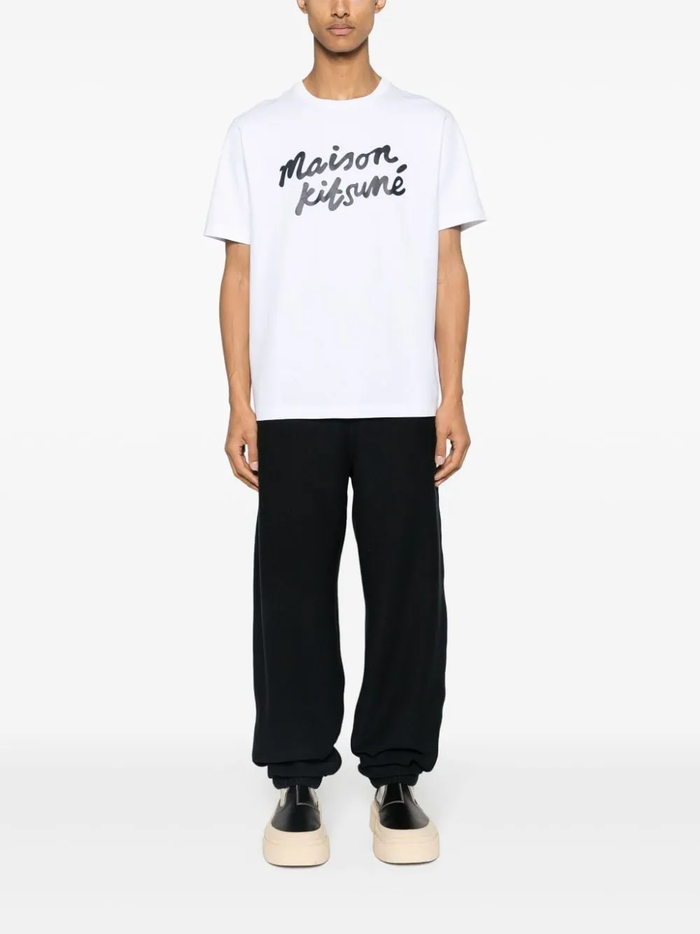 Maison Kitsuné - T-shirt Handwriting Comfort