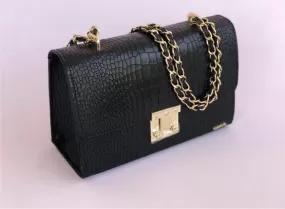 Mak Nisy Midi Handbag (Black)