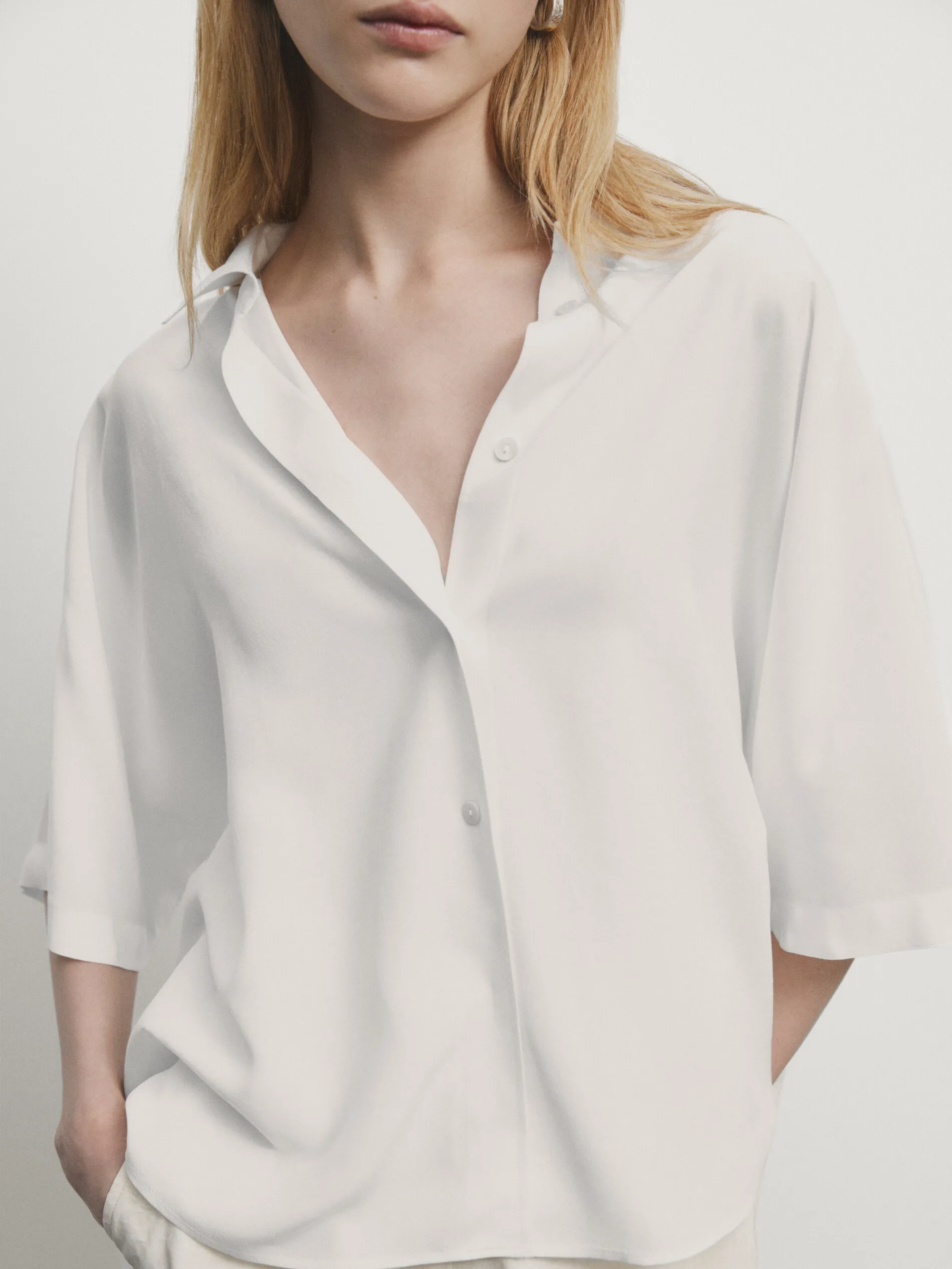 Massimo Dutti  |Casual Style Formal Style  Shirts & Blouses