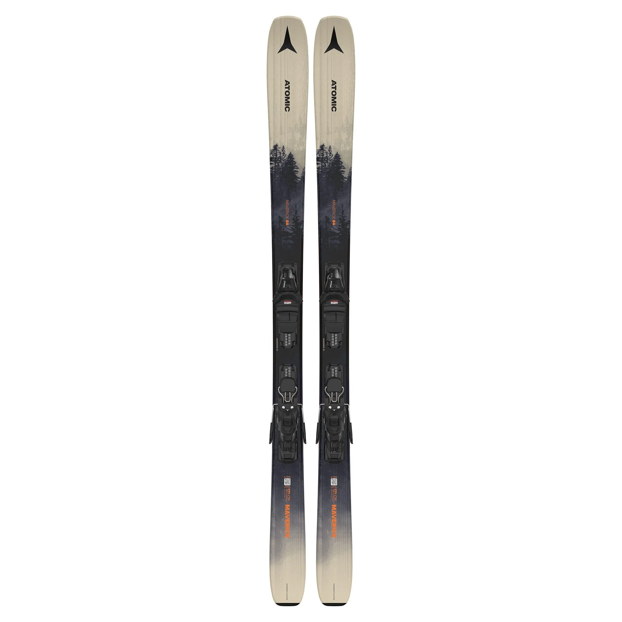 Maverick 84 Skis + M10 Bindings - 2025