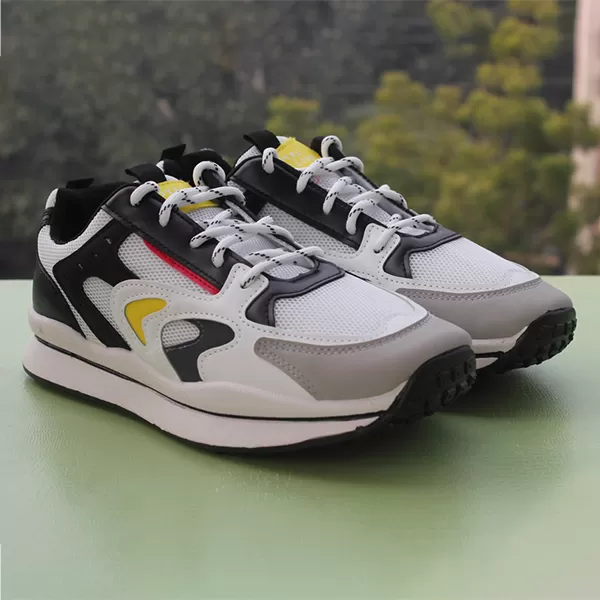 Men Premium  Black & White Sports Shoes