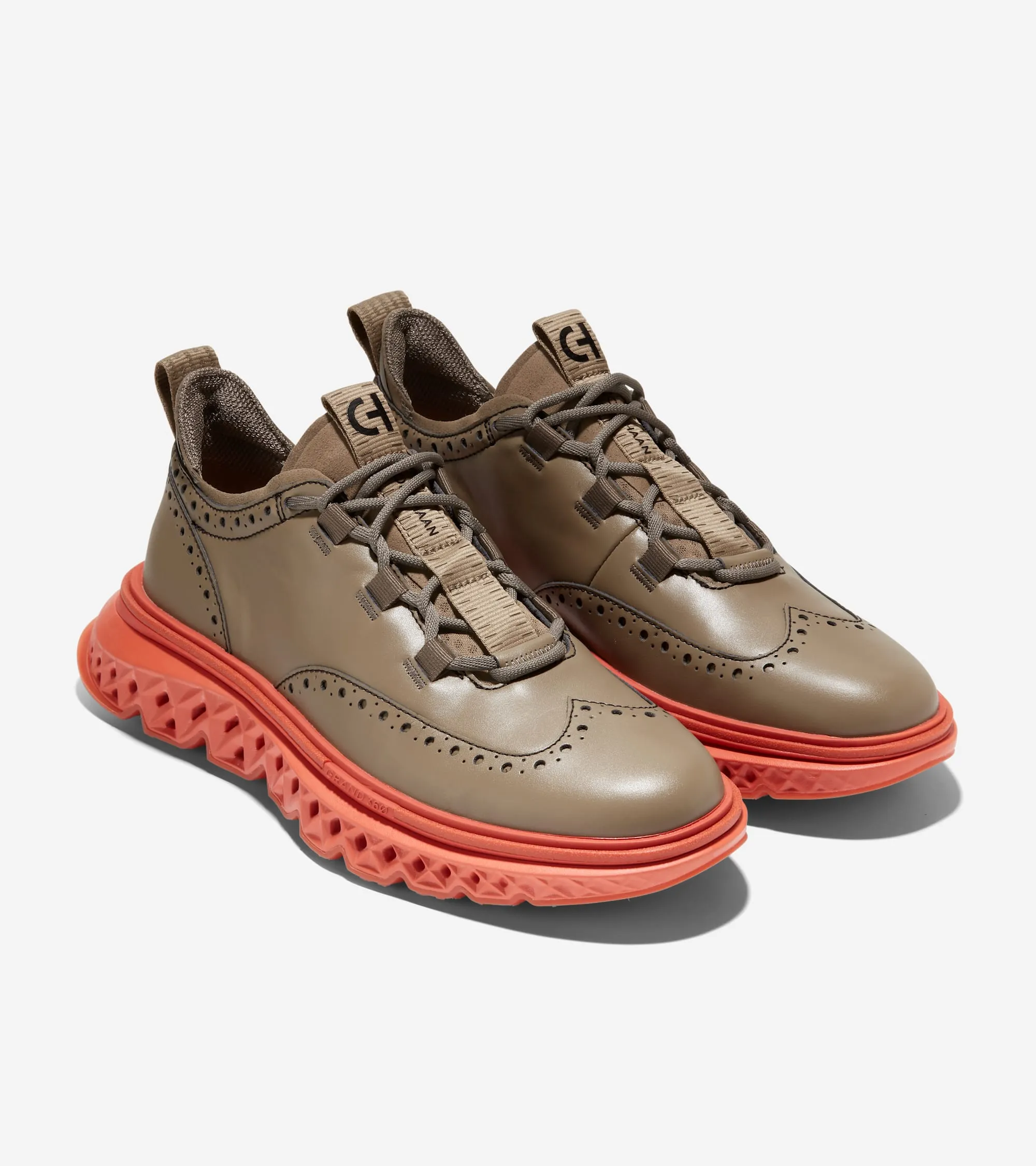 Men's 5.ZERGRAND Wingtip Oxfords