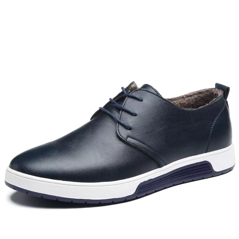 Men’s Fur Casual Oxford Shoes