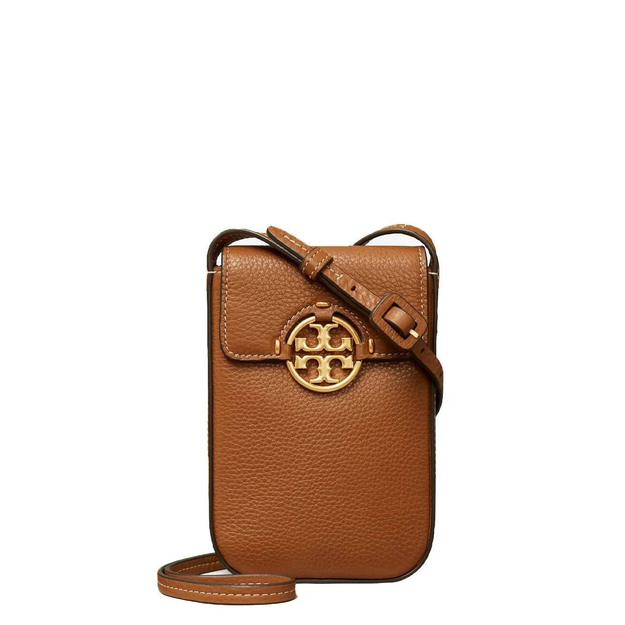 Miller Phone Crossbody Bag -Tan