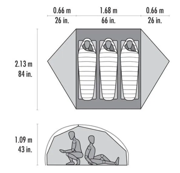 MSR FreeLite 3 Tent