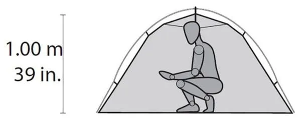 MSR Hubba Hubba NX Freestanding Tent Gray