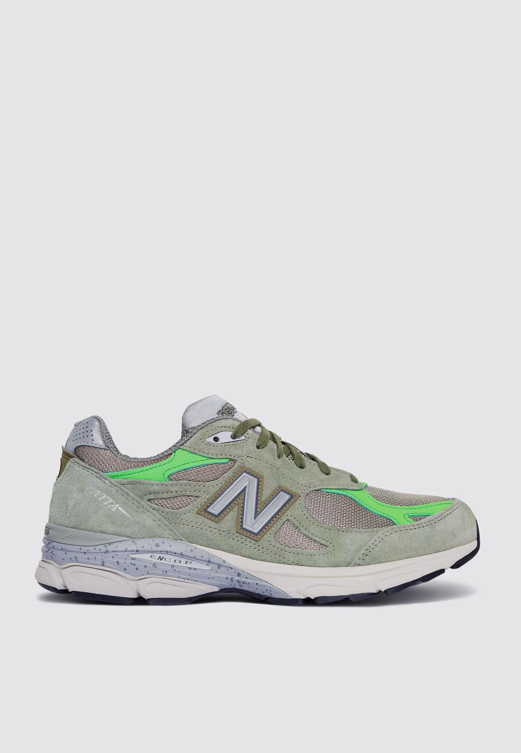 NB X Patta M990PP3 - Light Olive/Lime