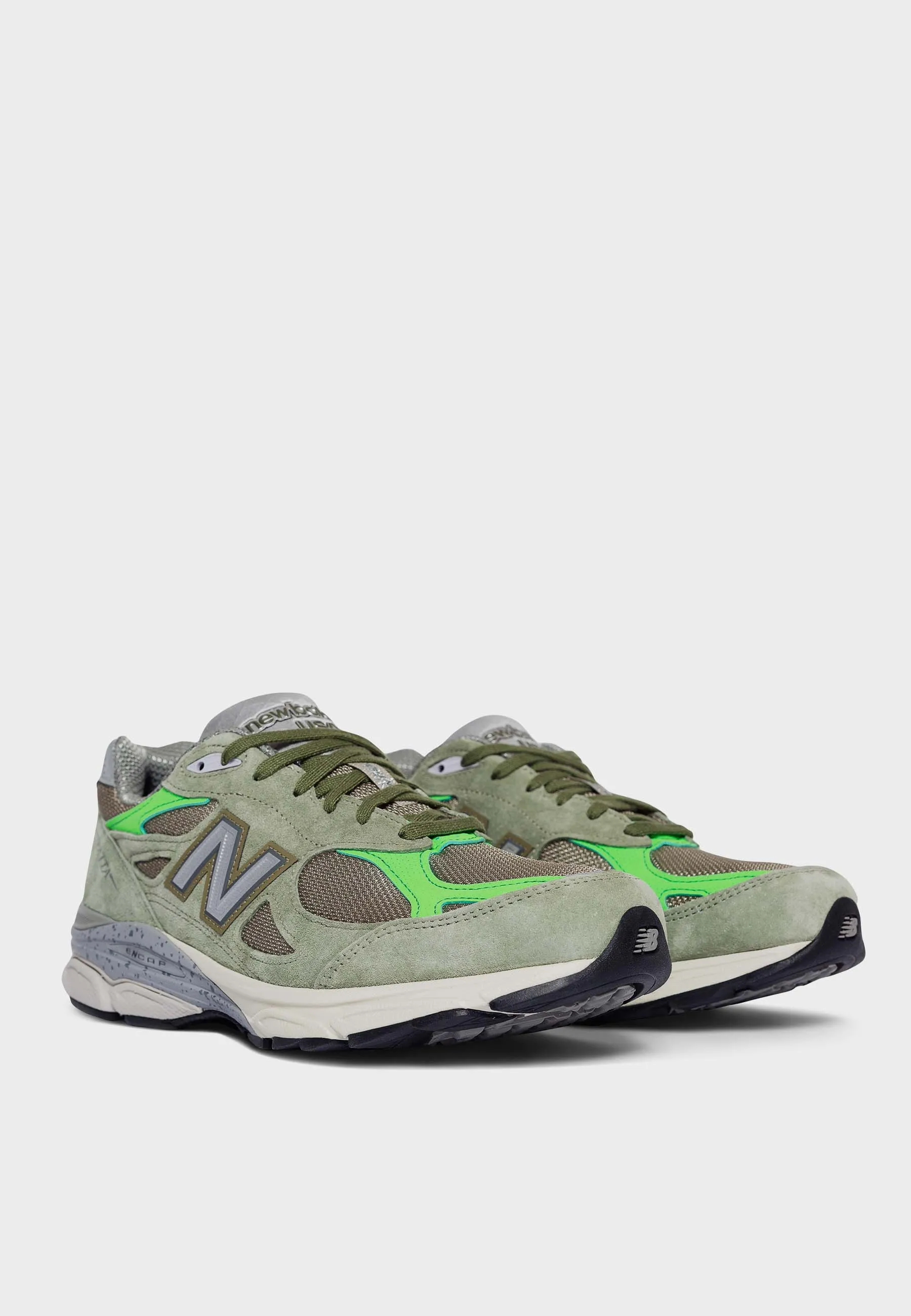 NB X Patta M990PP3 - Light Olive/Lime