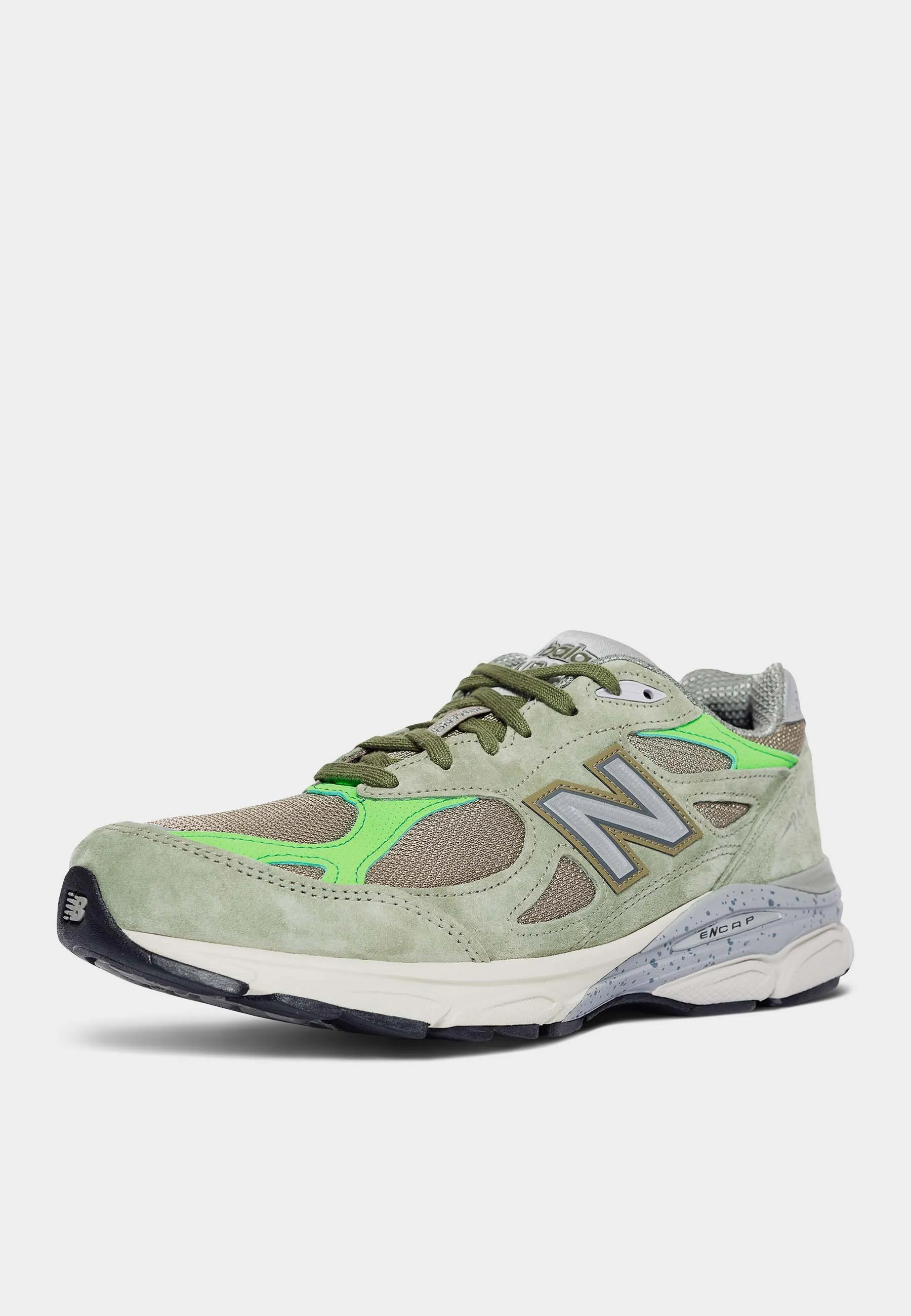 NB X Patta M990PP3 - Light Olive/Lime