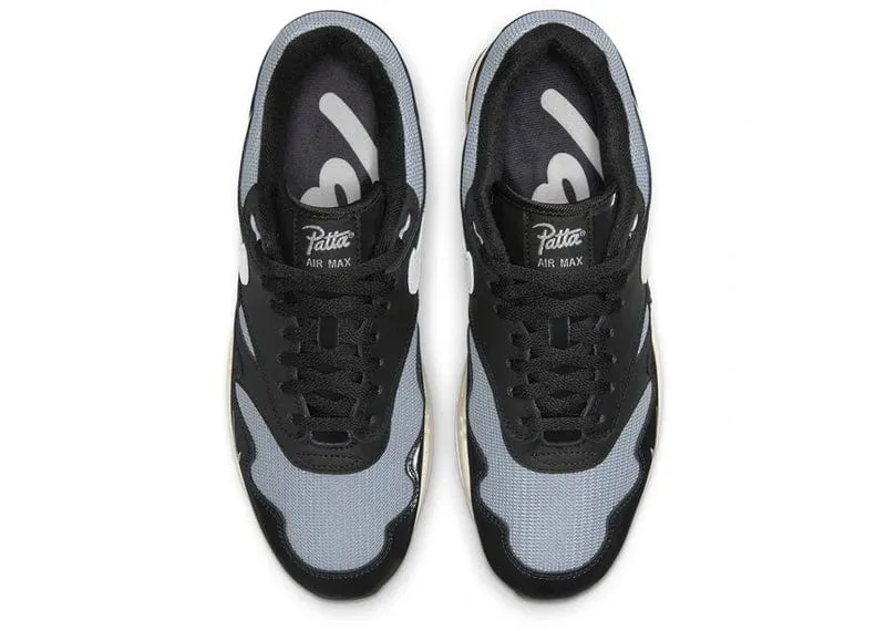 Nike Air Max 1 Patta Waves Black (with Bracelet)