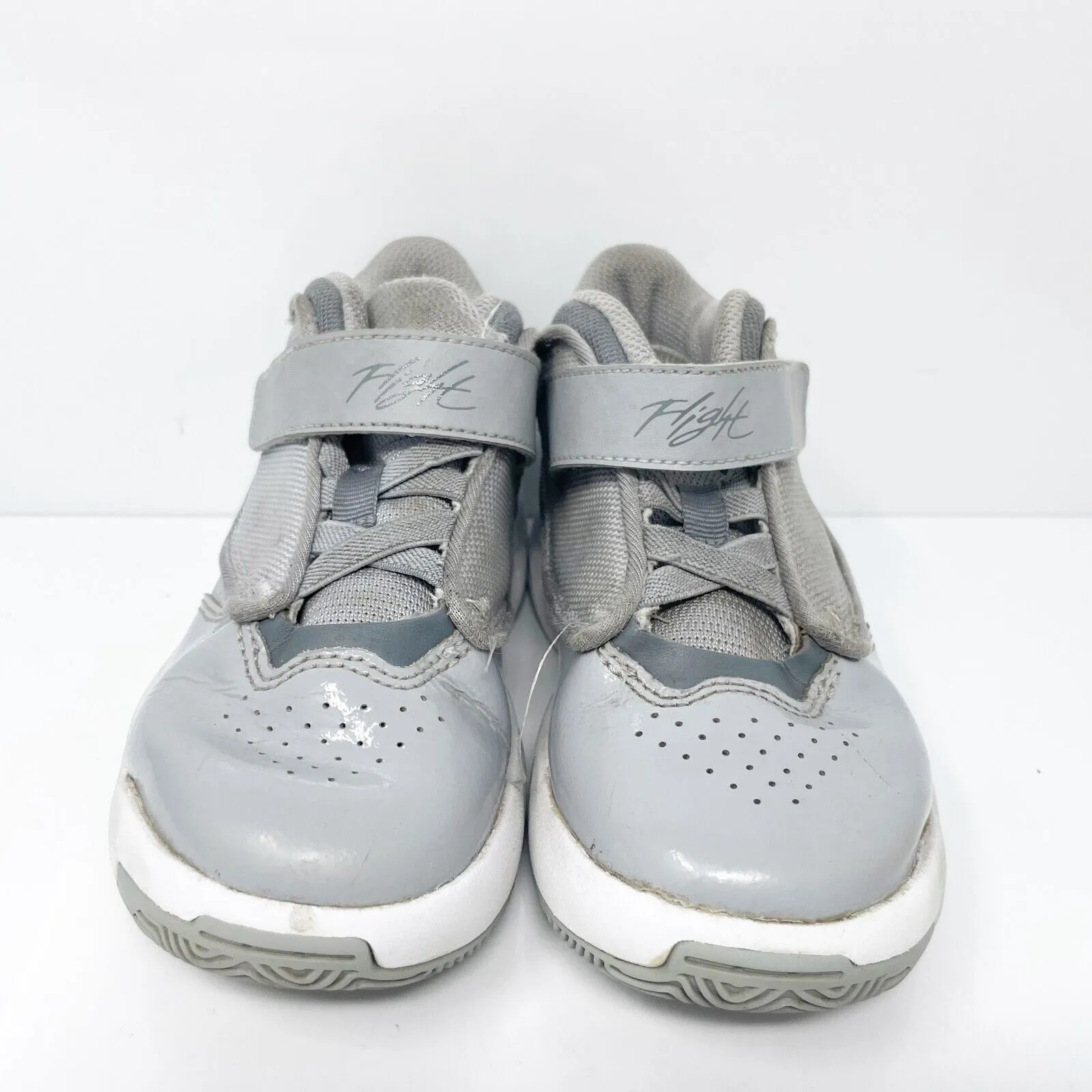 Nike Boys Air Jordan Max Aura 4 DQ8403-005 Gray Basketball Shoes Sneakers 11C