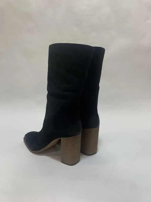 NOKIA BOOTS BLACK SUEDE re:vita