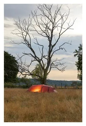 Nordisk Oppland 3 person tent LW Red