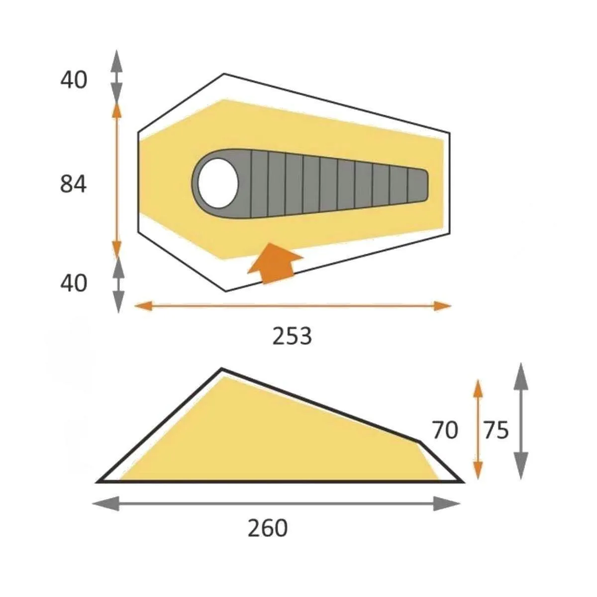 OEX Phoxx I v2 1-Person Tent - Olive UK