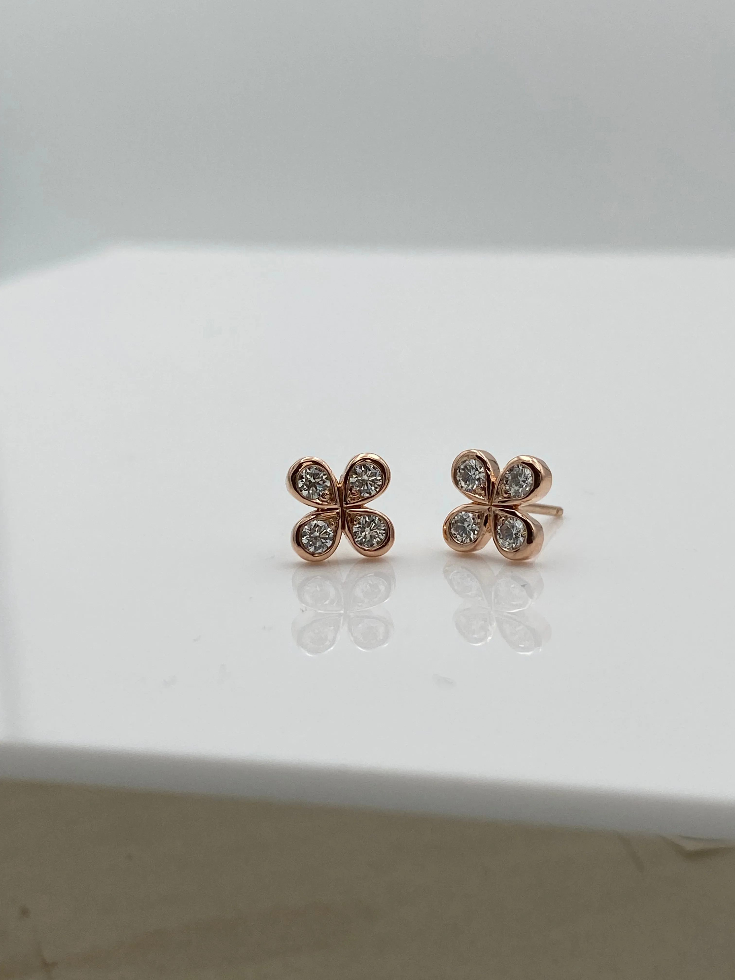 Oli and Tess Flower Studs LARGE