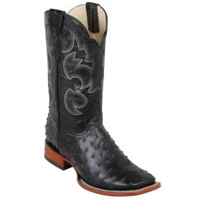 Ostrich Print Boots