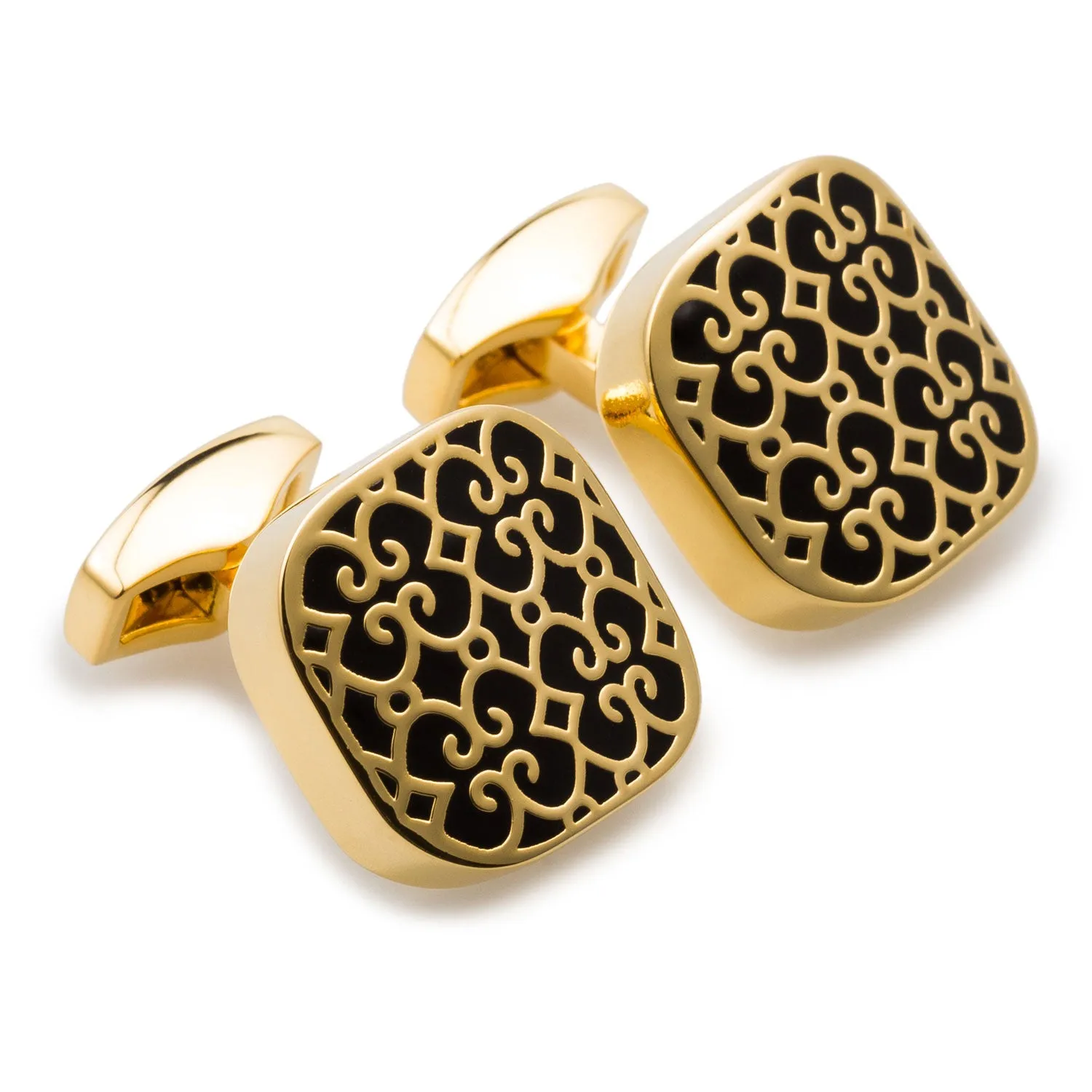 Pacino Gold Cufflinks