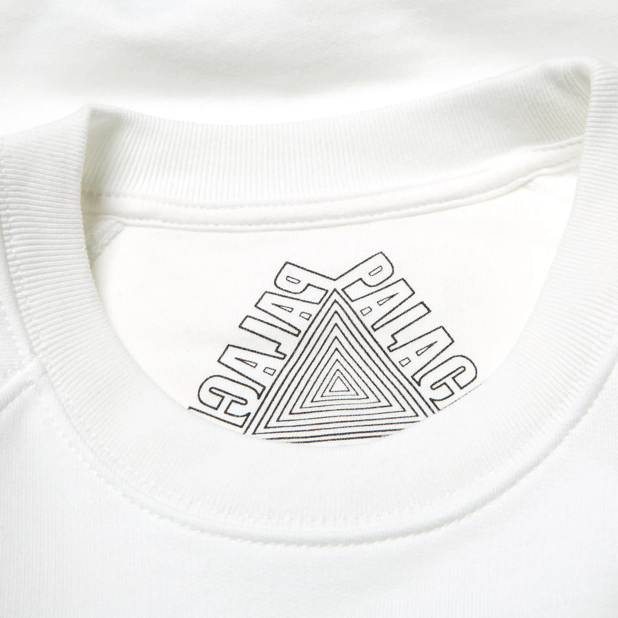 Palace Running Tings Crew SweatWhite