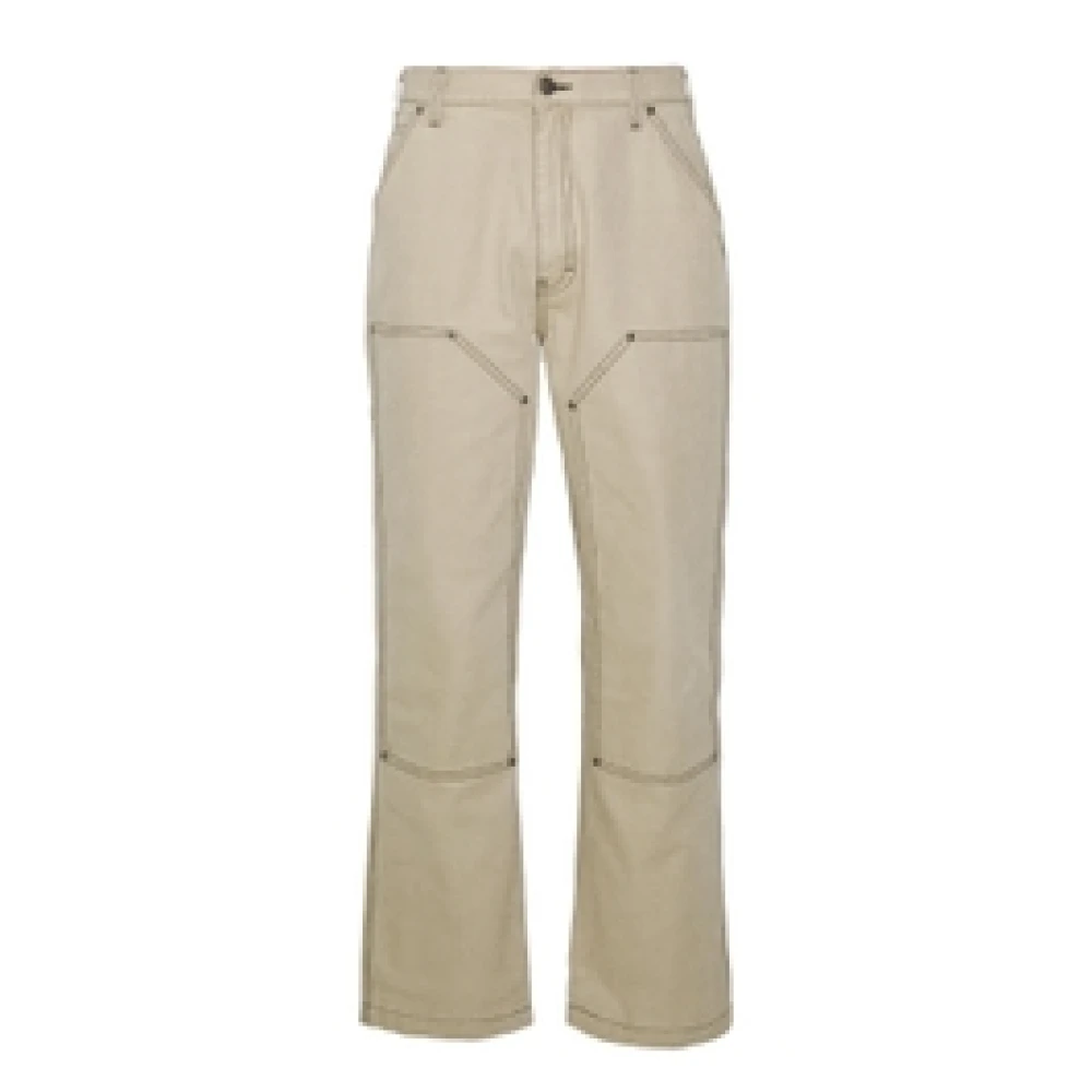 Pantalone Utility in tela di anatra Madras