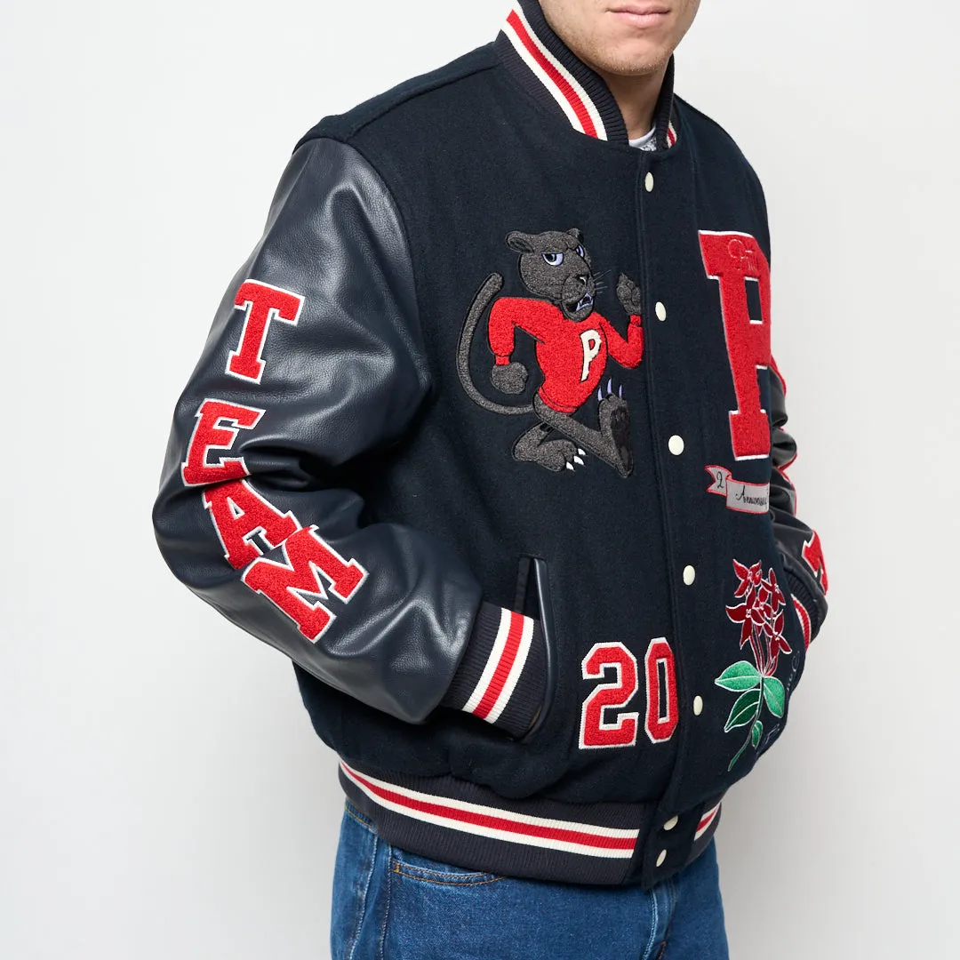 Patta - 20th Anniversary Varsity Jacket (Maritime Blue)