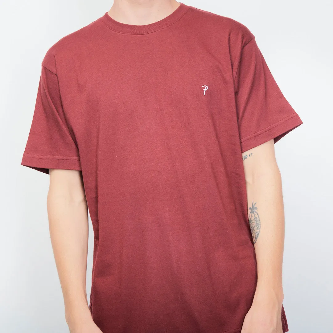 Patta - Basic Script P T-Shirt (Tawny Port)