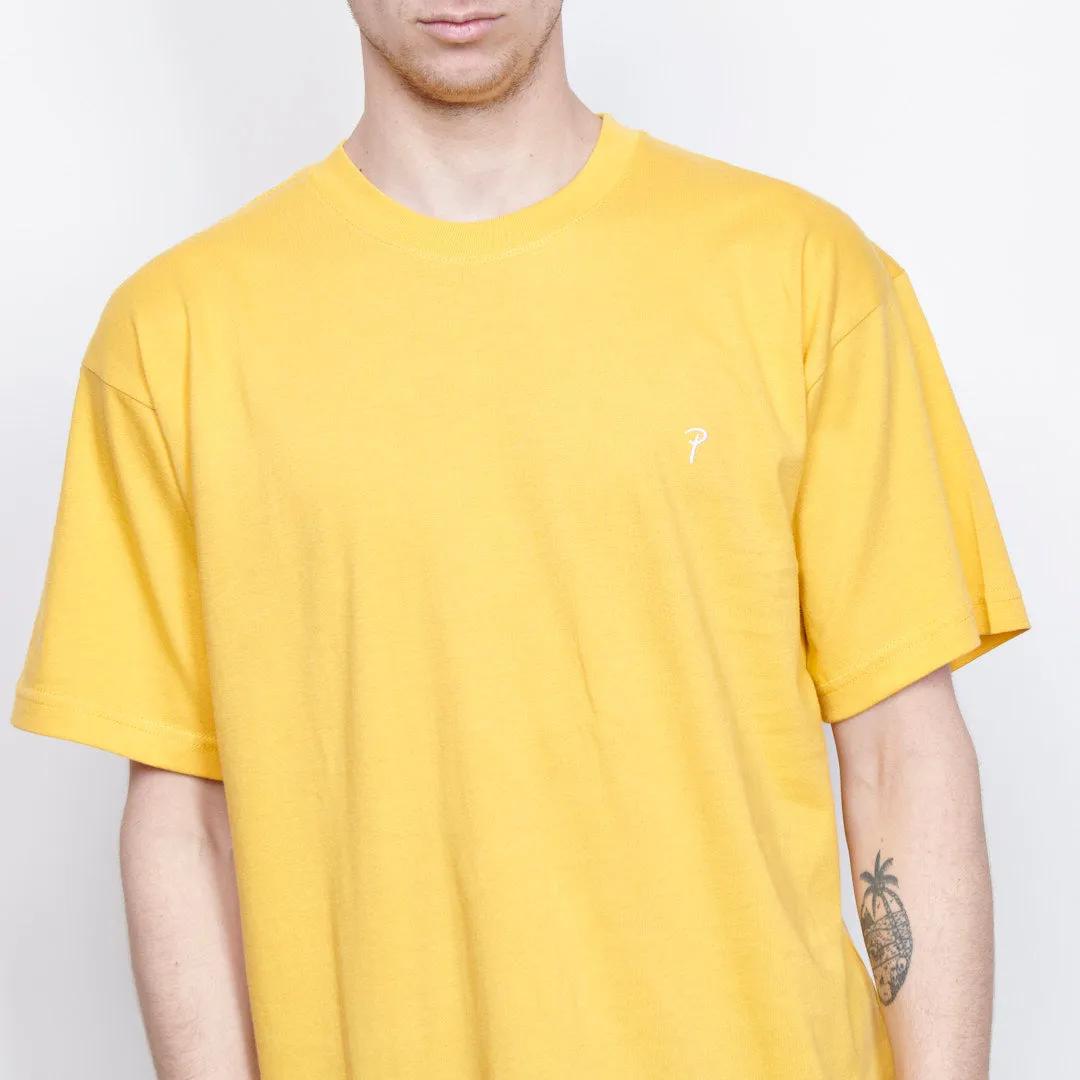 Patta - Basic Script T-Shirt (Yolk Yellow)