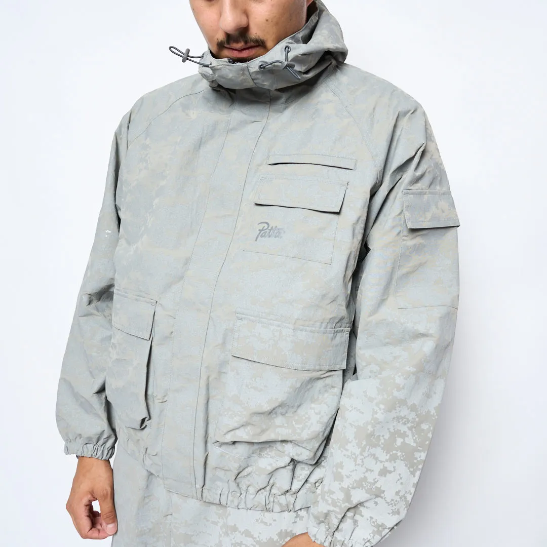 Patta -  Digi Camo Reflective Jacket (Wild Dove)