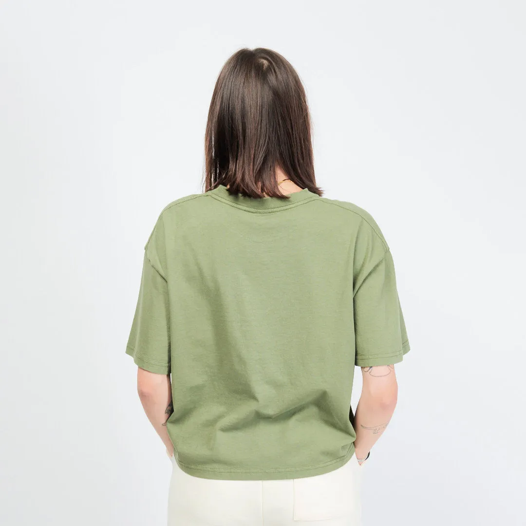 Patta - Femme Basic Boxy Pocket T-Shirt (Olivine)