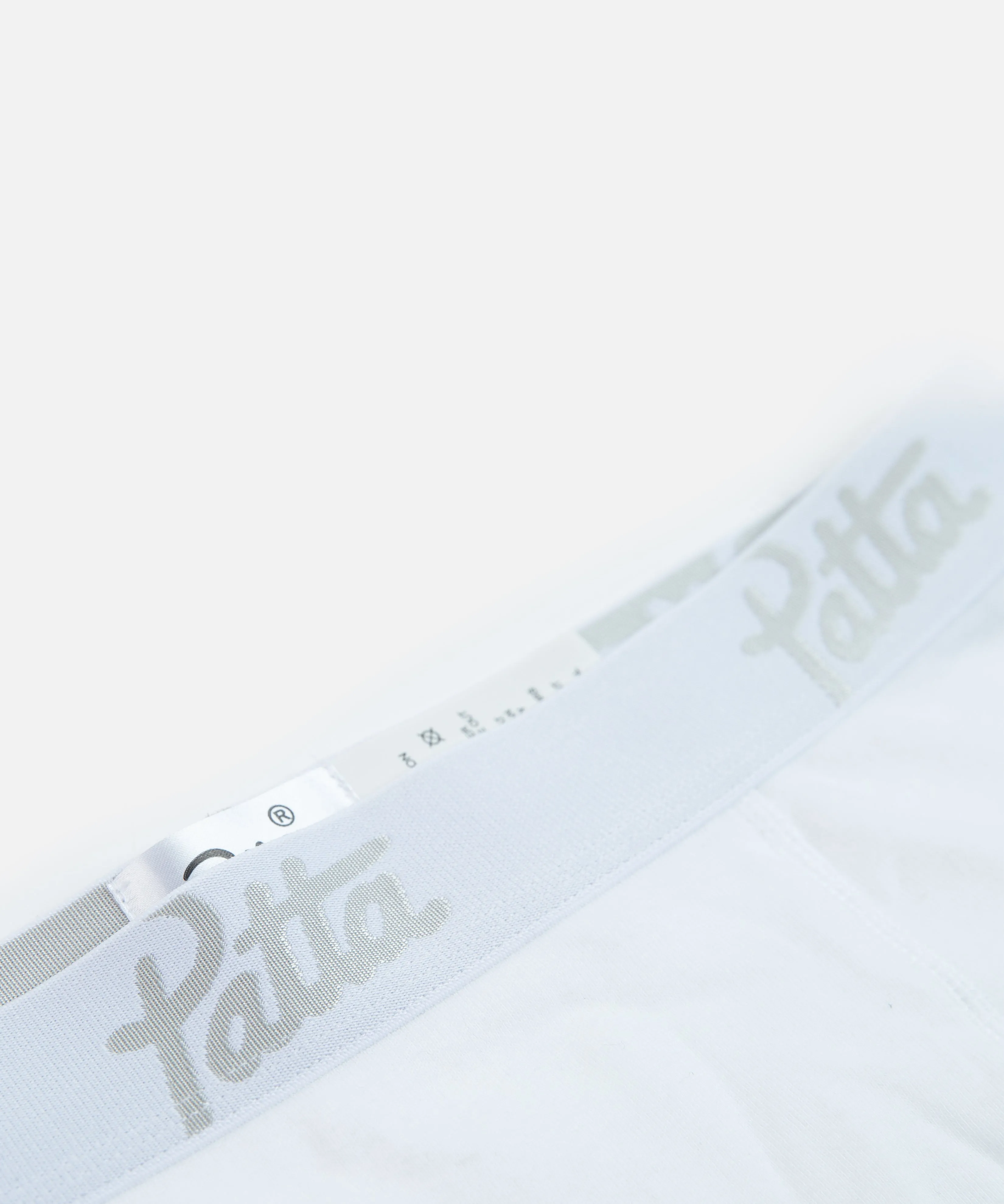 Patta Underwear Boxer Briefs 2-Pack (White)