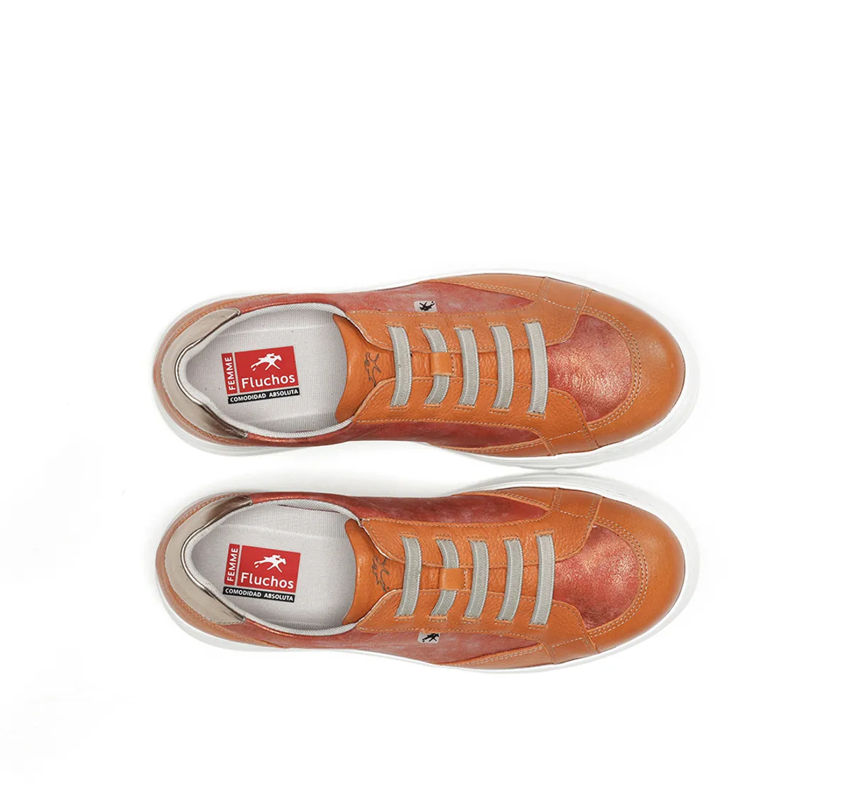 POMPAS F1918 Orange Sneaker