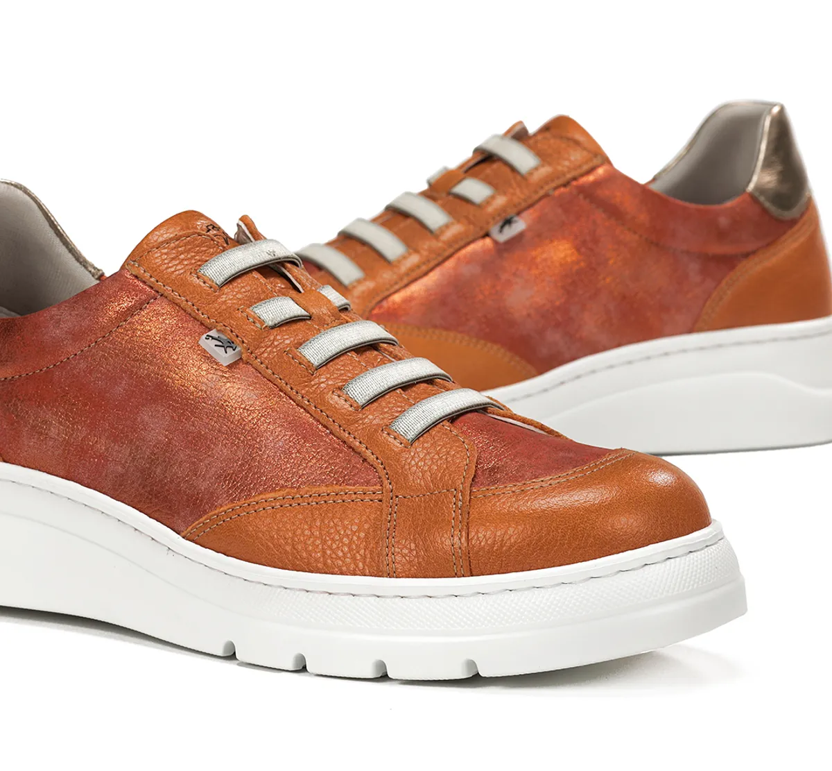 POMPAS F1918 Orange Sneaker