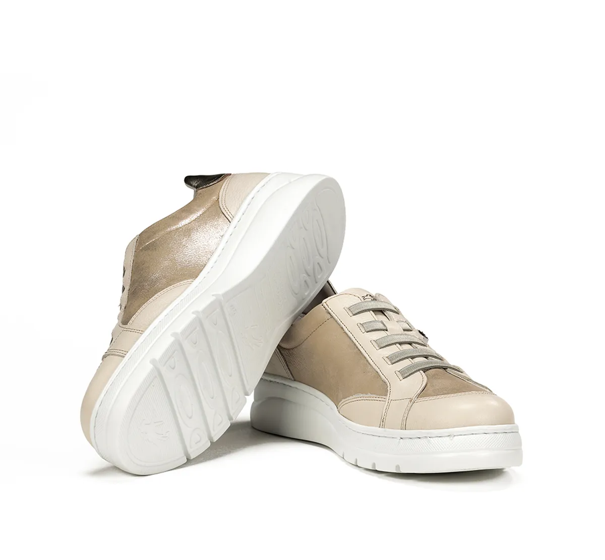 POMPAS F1918 Taupe Sneaker