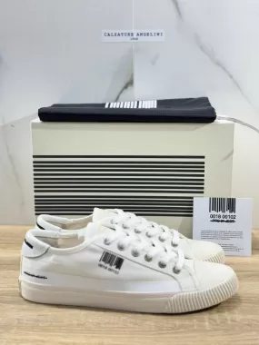 Project 01 Sneaker Uomo Bianca Pelle Canvas Casual Men Sneaker Summer