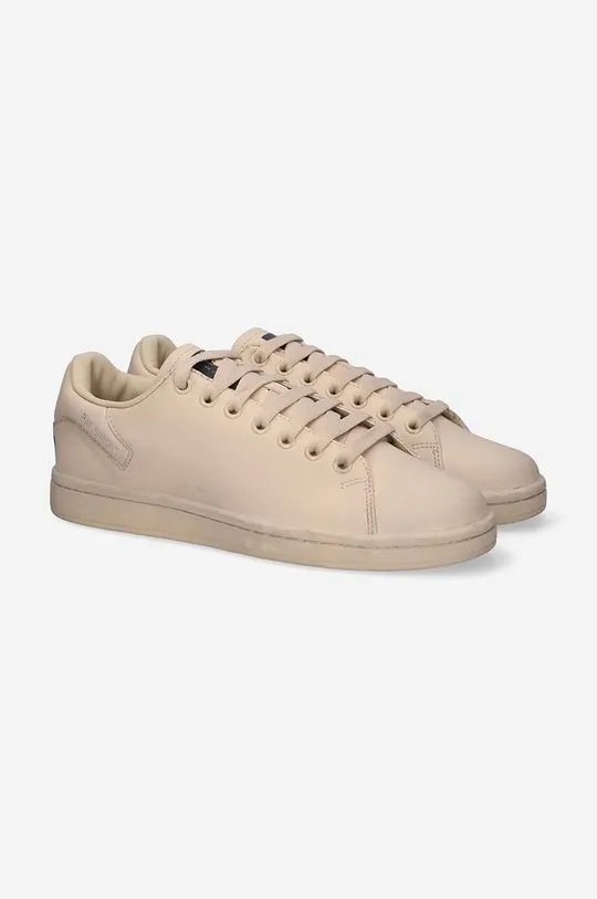 Raf Simons leather sneakers Orion beige color