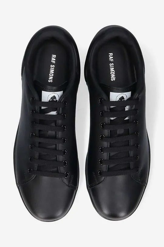 Raf Simons leather sneakers Orion black color