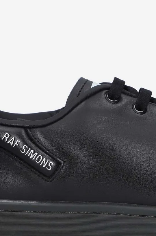 Raf Simons leather sneakers Orion black color