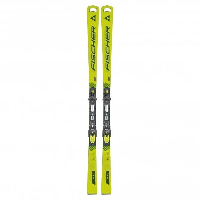 RC4 Worldcup CT M-Plate Skis + RC4 Z13 GW Bindings - 2025