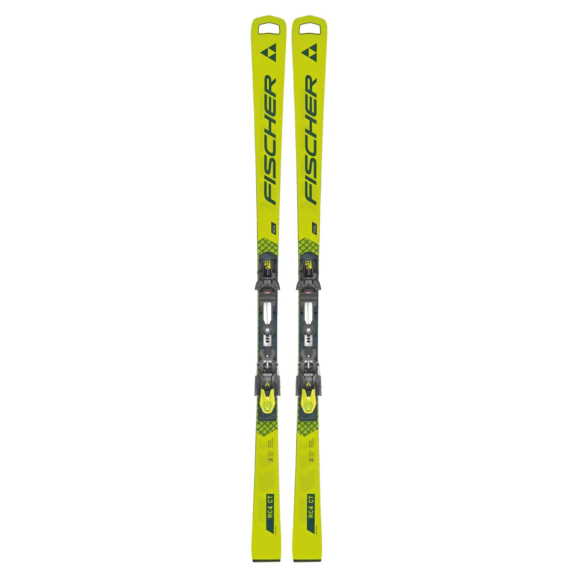 RC4 Worldcup CT M-Plate Skis + RC4 Z13 GW Bindings - 2025