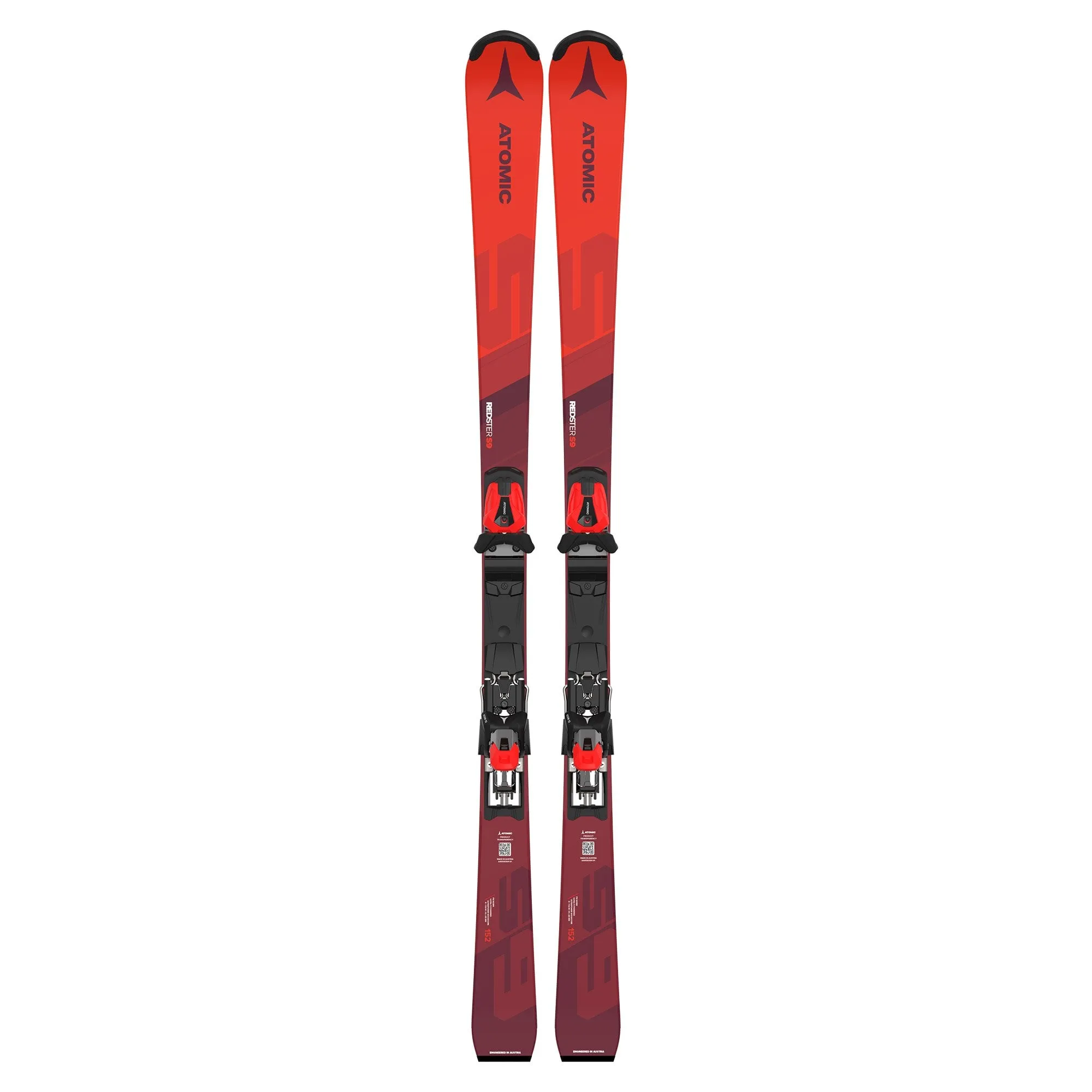 Redster S9 FIS J-RP3 Junior Race Skis + Icon 12 Bindings - 2025