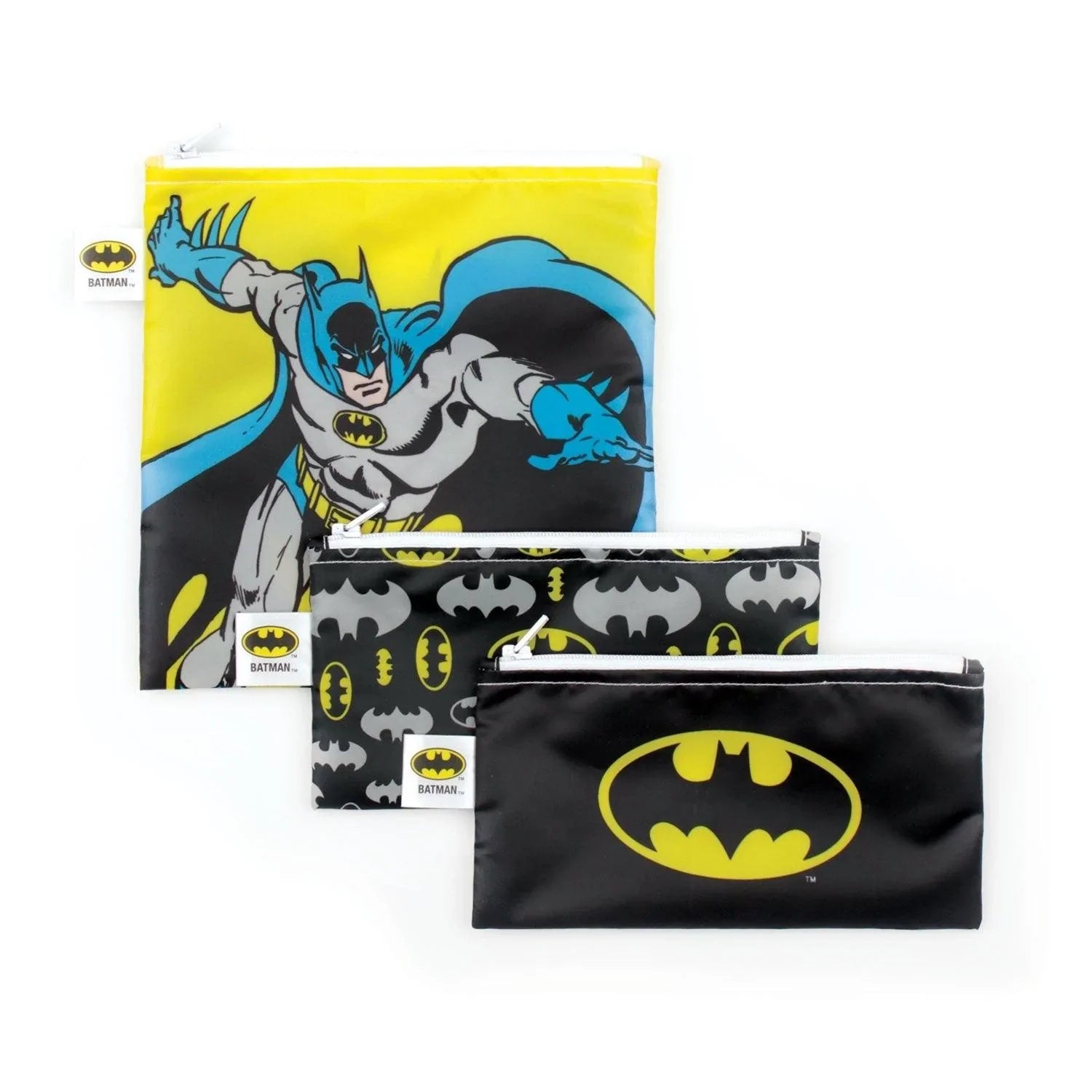 Reusable Snack Bag, 3-Pack: Batman