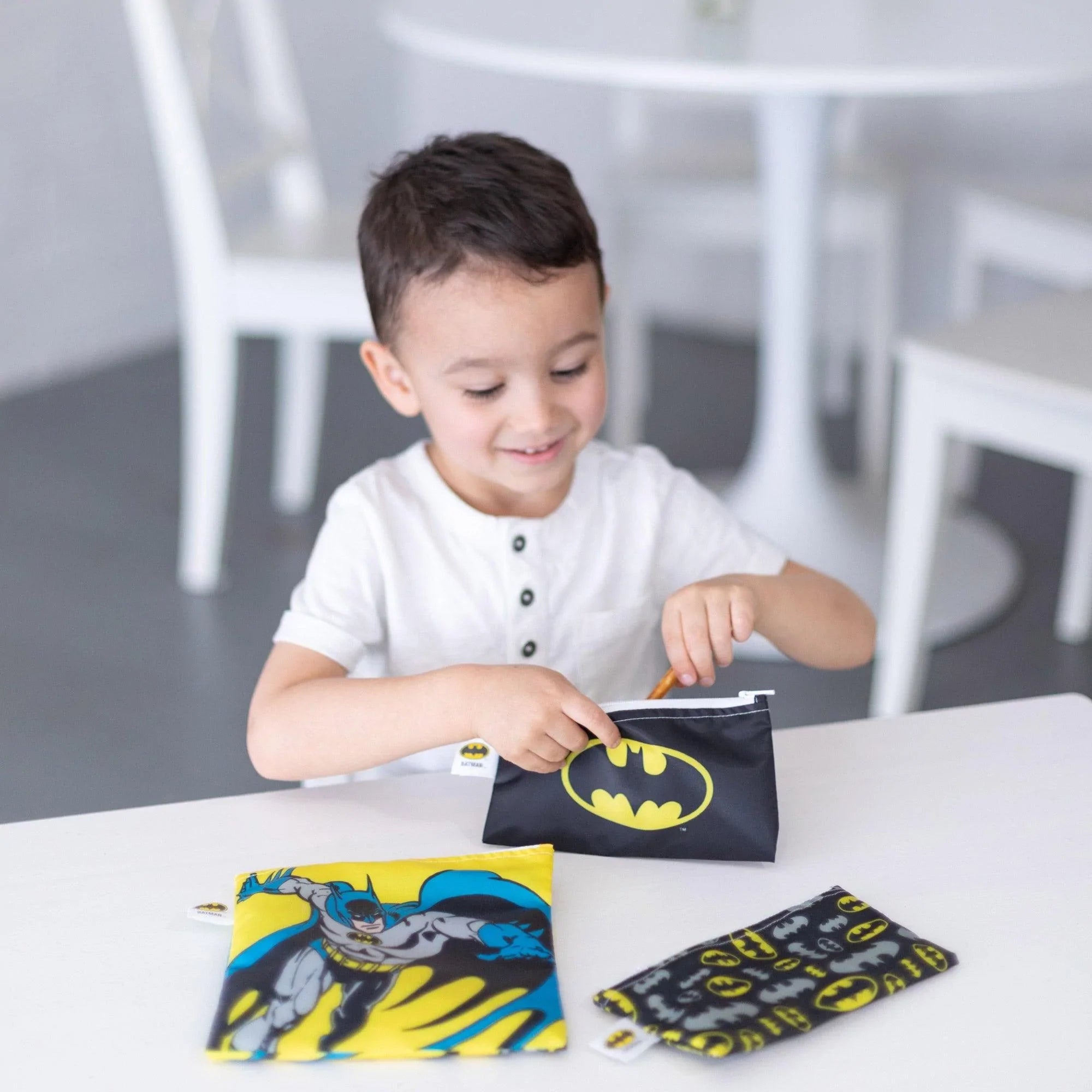 Reusable Snack Bag, 3-Pack: Batman