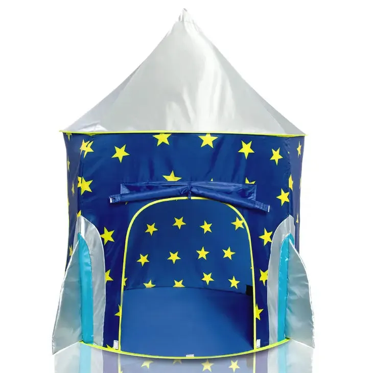 Rocketship Pop Up Tent - Indoor or Outdoor Playhouse