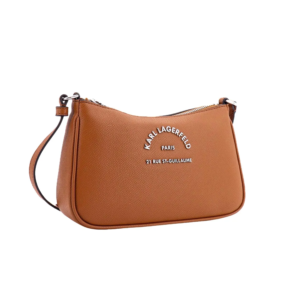 Rue St-Guillaume Small Crossbody Bag -Brown