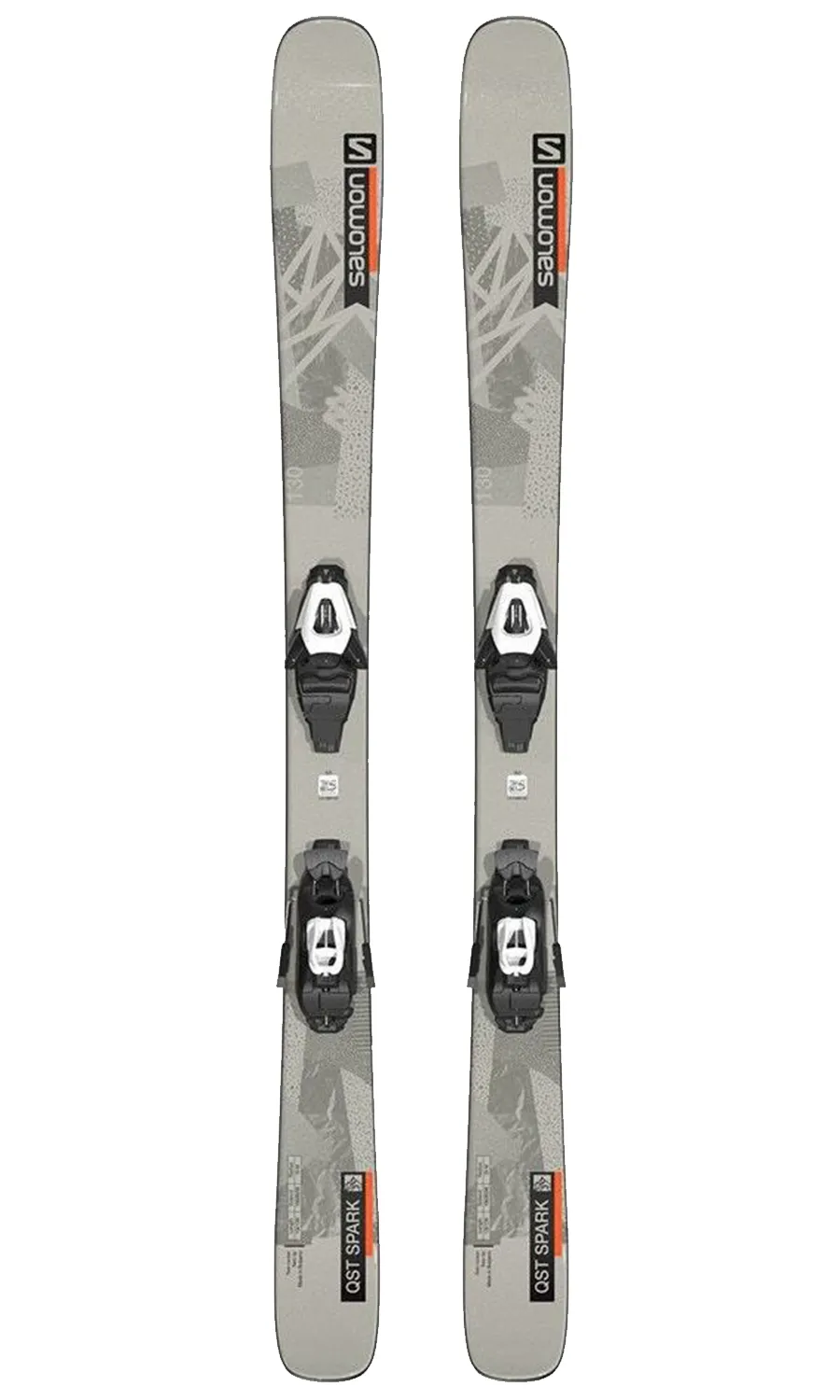 Salomon QST Spark Jr + L6 GW Skis with Bindings