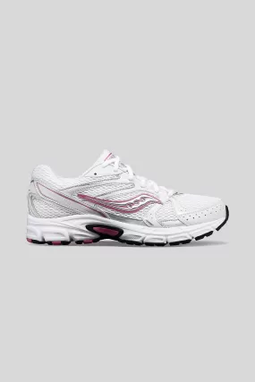 Saucony Women's Grid Ride Millennium in White/Pink