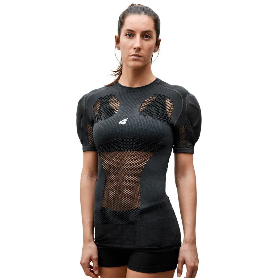 Seamless B and S D30 Mountain Bike Body Armor - Black