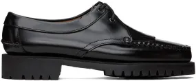 Sebago Black James Fringe Lug Oxfords