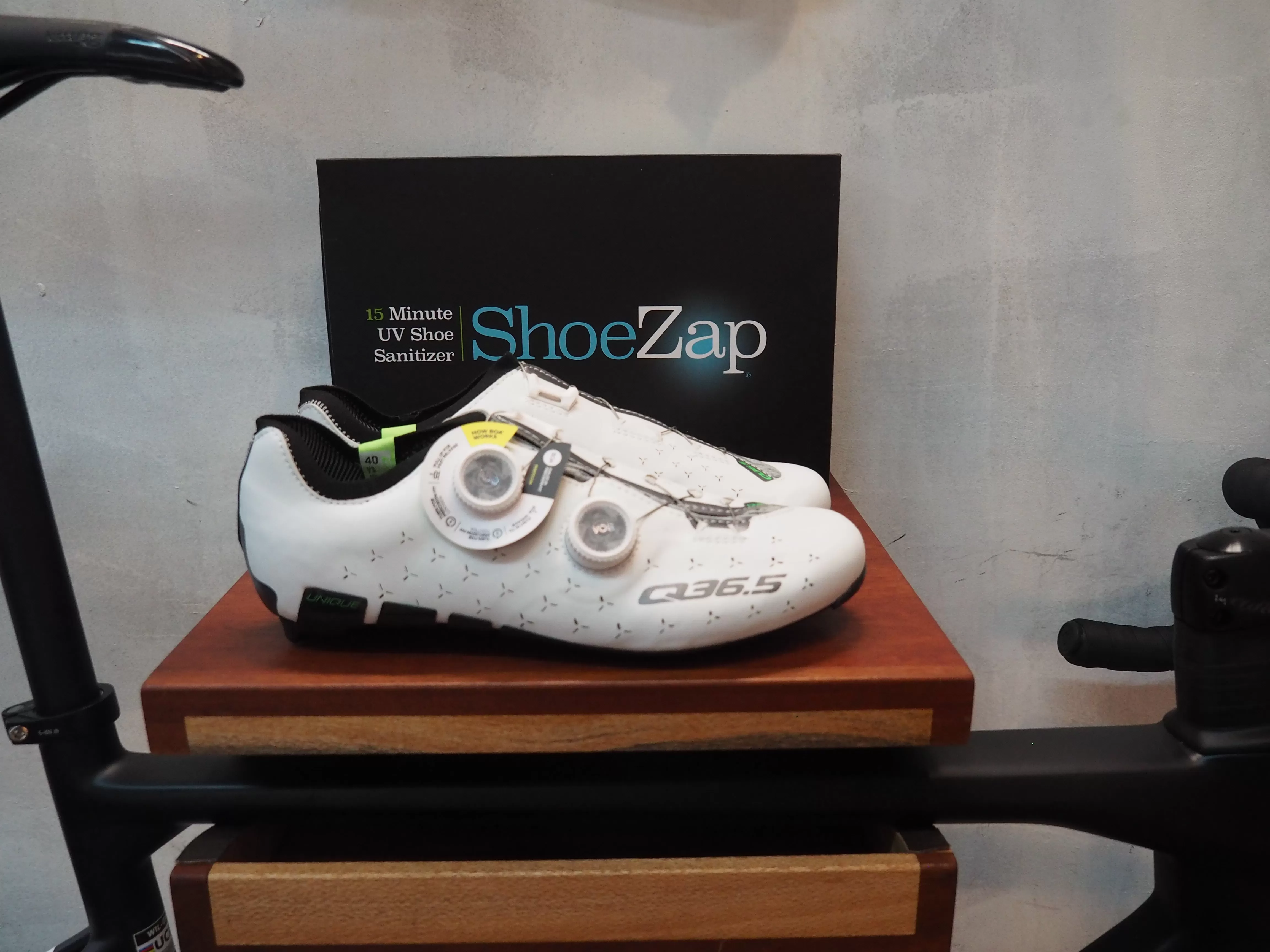 SHOEZAP CYCLING SHOE SANITISER UVC CLEANER